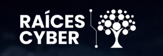Raices Cyber logo White