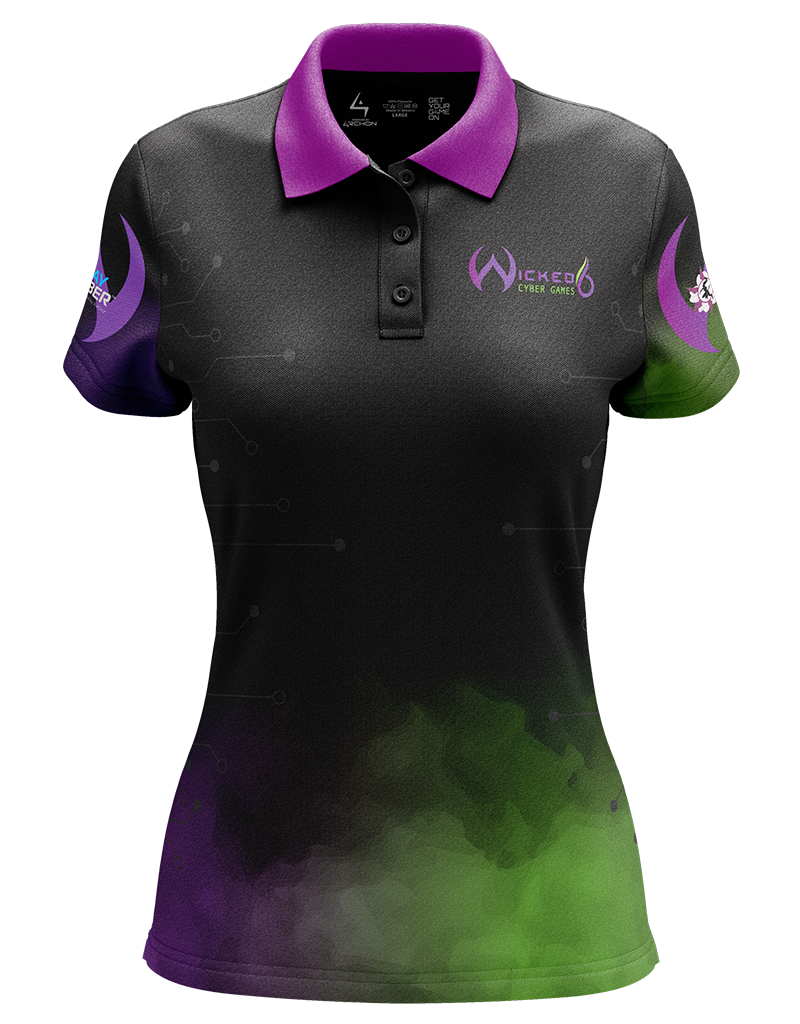 Wicked6-Polo-Womens-Front
